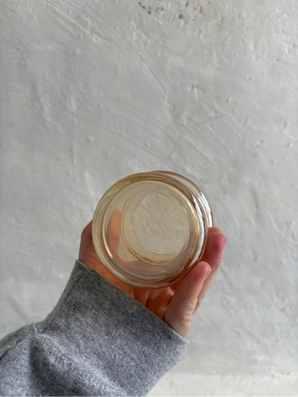 13 oz. Amber Glass Tumbler Water Cup with Straw